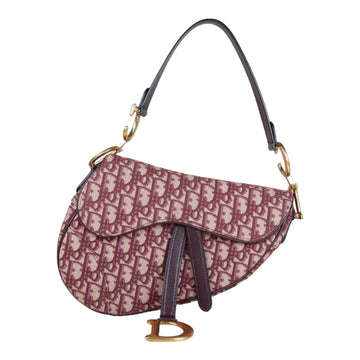 Very Good ( Rank A) ? Dior Trotter Saddle Bag Medium Red?S24062805