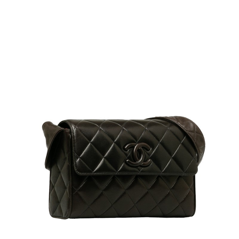 New 1:1 Rep Top Quality Chanel mattresses Cocomark sloping shoulder bag brown ram s ladies CHANEL