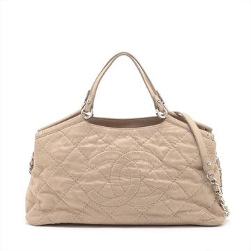 New 1:1 Rep Top Quality Chanel Wild Stick Leather Chain Shoulder Bag Coco Beige Silver Gold