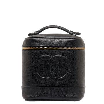 New 1:1 Rep Top Quality Chanel Coco Vanity Bag  Pouch A01998 Black Caviar S  Chanel