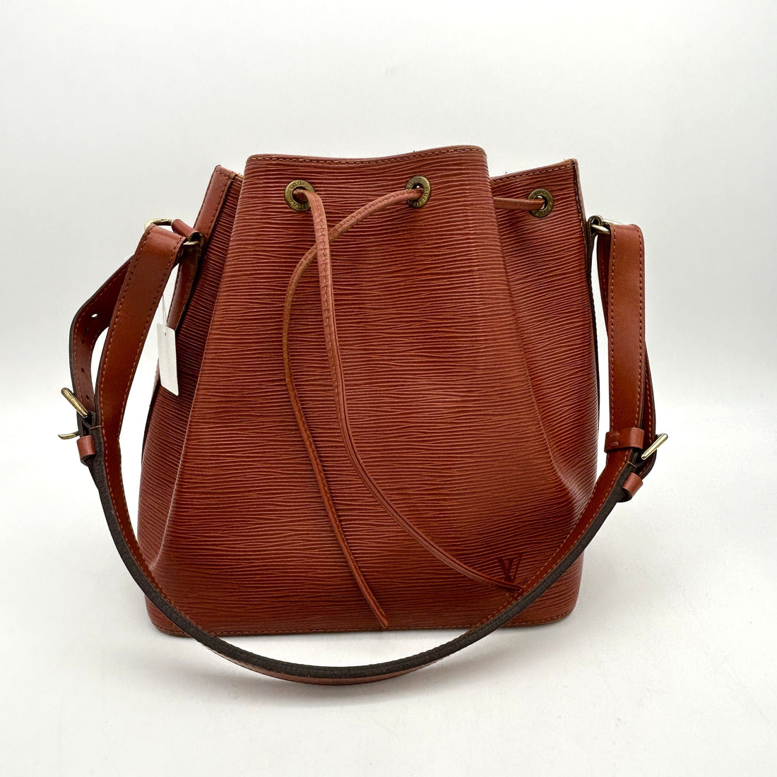 LOUIS VUITTON Epi Petit Noe Shoulder Bag Brown AE823