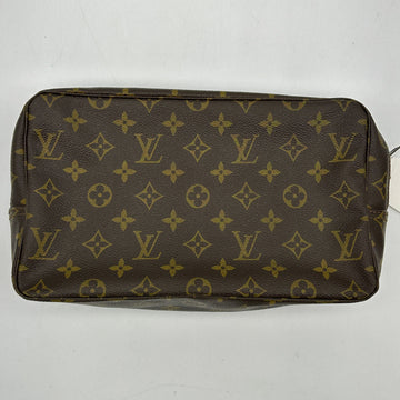 LOUIS VUITTON Trousse Toilette Monogram Brown Handbag lv8819fs