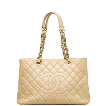 New 1:1 Rep Top Quality Chanel Matrases Gold  Chain houlder Bag A50995 Beige Caviar S  CHANEL