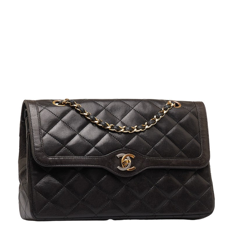 New 1:1 Rep Top Quality Chanel Matrasse Double Flap  Limited Handbag Chain Shoulder Bags Black  S  CHANEL