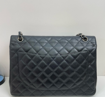 Top Quality Chanel Classic Flap CF Maxi Bag Black 010152100015