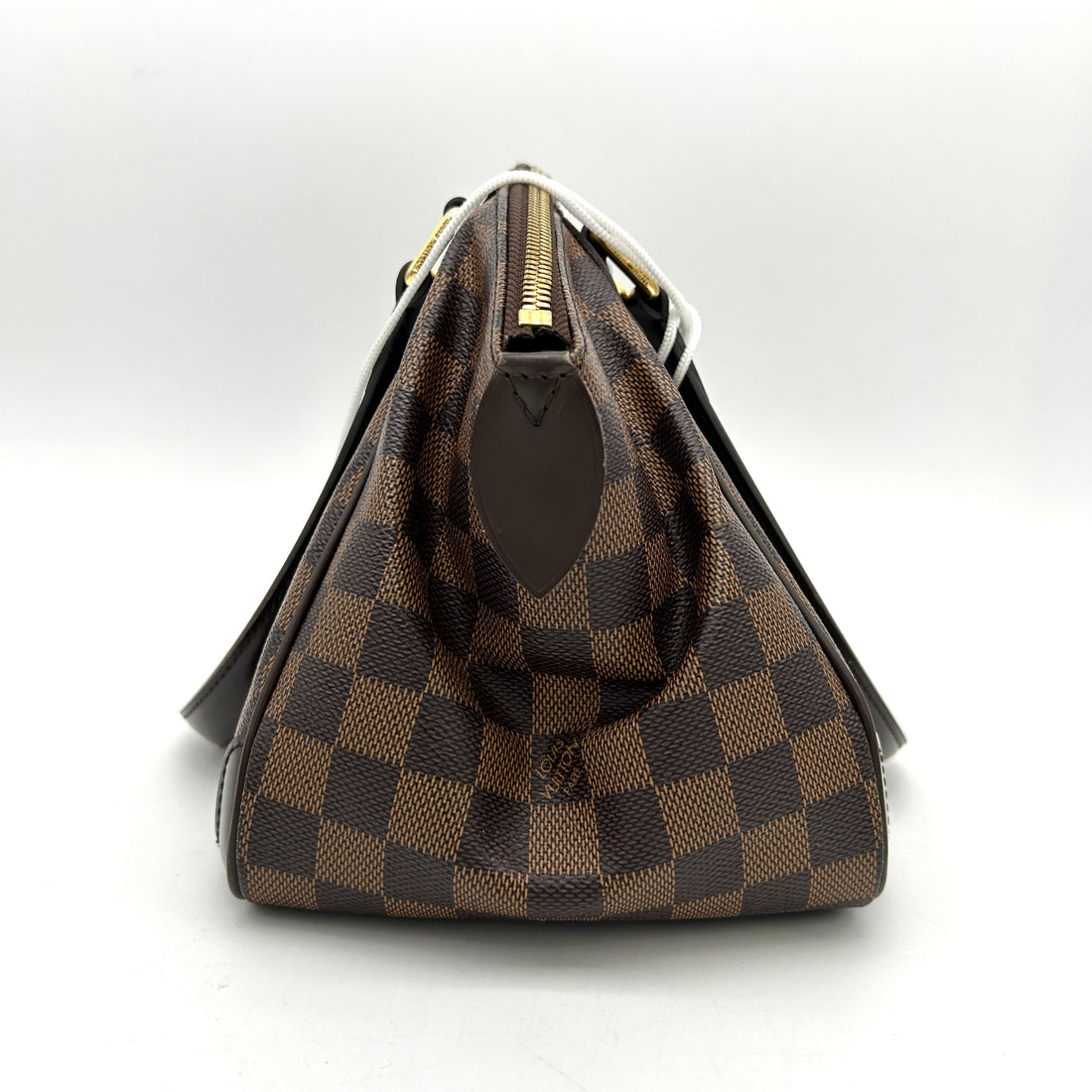 Louis Vuitton Verona PM Shoulder Bag Damie Ebene Leather Brown LA9890