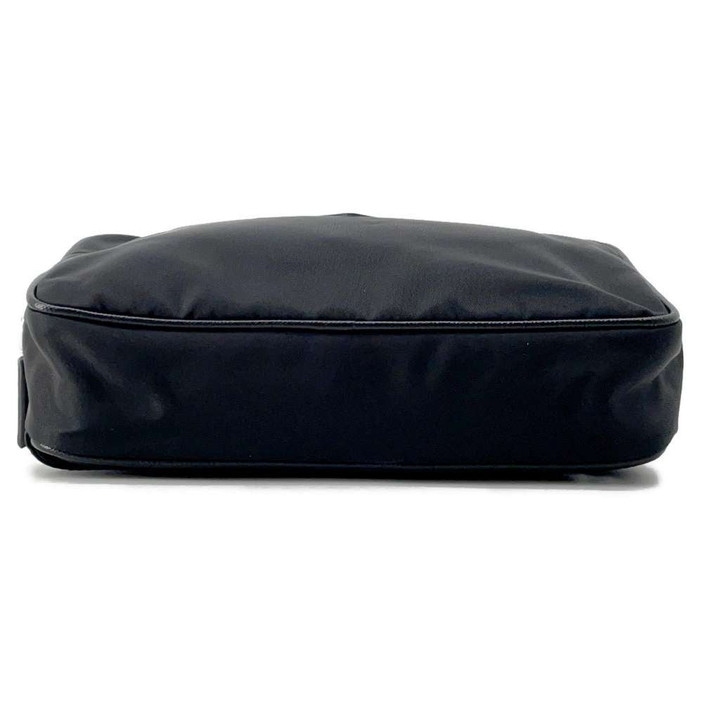 PRADA Logo Crossbody Bag Black 2VL977 Nylon