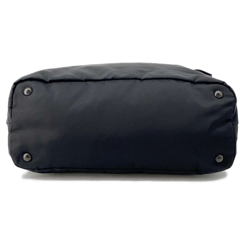 PRADA 2way Tote Bag Black 1BG047 Nylon Leather