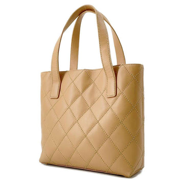 CHANEL Matelasse Wild Stitch Handbag BeigeA18126 Leather