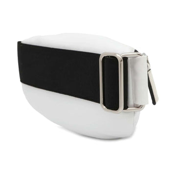 PRADA Wristband Pouch White/Black 1TT095 Nylon