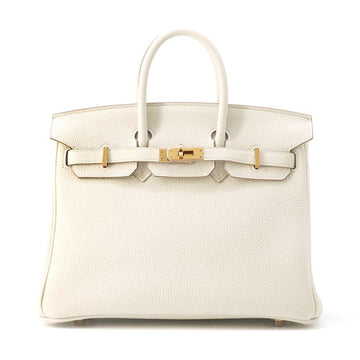 HERMES Birkin Craie Togo Leather Size 25