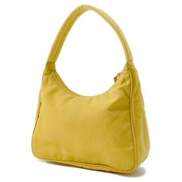 PRADA one belt Bag Yellow Nylon