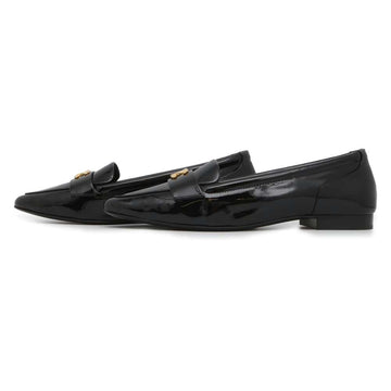 CHANEL CC Logo Pointed Toe Pumps BlackG45292  Leather Size 39C
