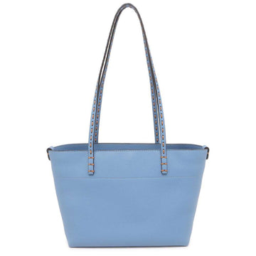 FENDI roll Blue 8BH424 Leather Size Small