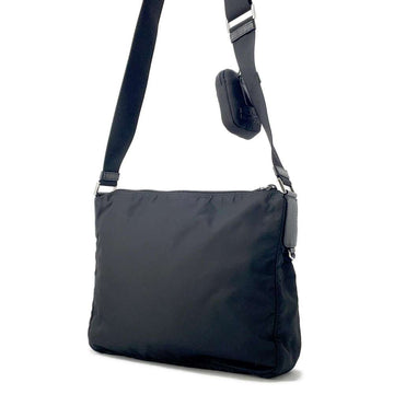 PRADA Re-Nylon Shoulder Bag Black 1BC421 Nylon Leather