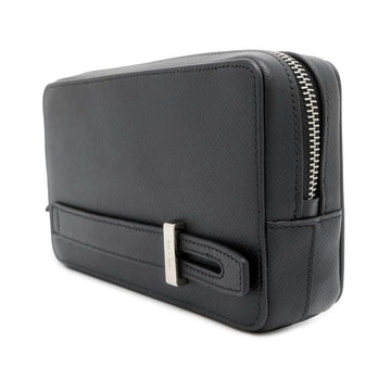 PRADA Pouch Black 2ZH064 Saffiano Leather