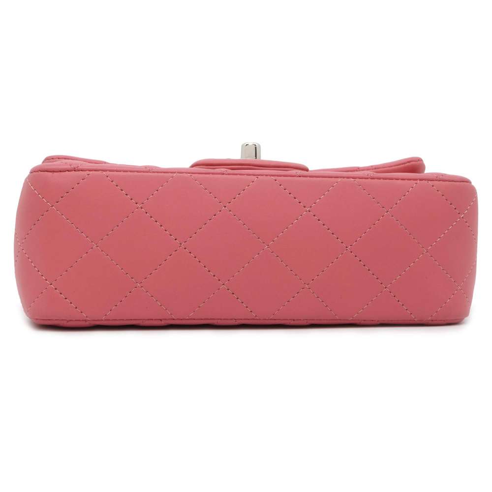 CHANEL Mini Matelasse ChainShoulder Bag PinkA69900 Lambskin Size Mini