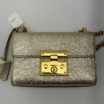 Gucci Chain Shoulder Bag Padlock YVEAF222