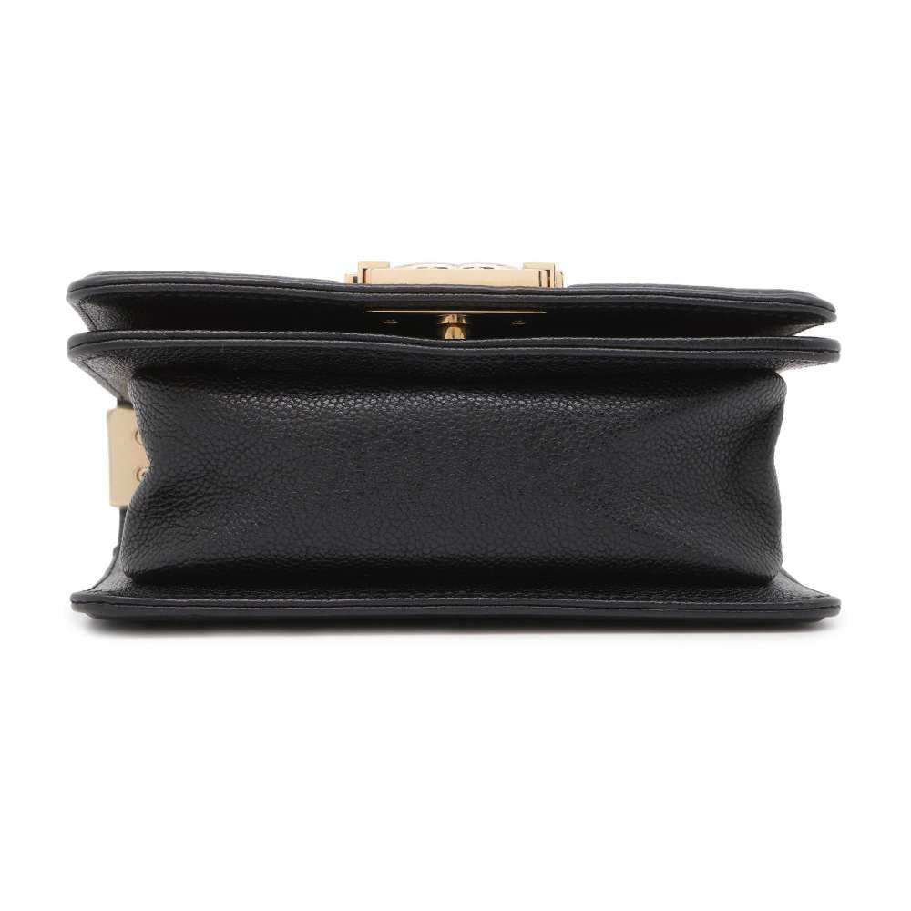 CHANEL Boy Chanel ChainShoulder Bag BlackA67364 Caviar Leather Size Mini