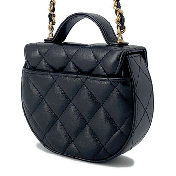 CHANEL Matelasse Chain Clutch BlackAP3378 Lambskin