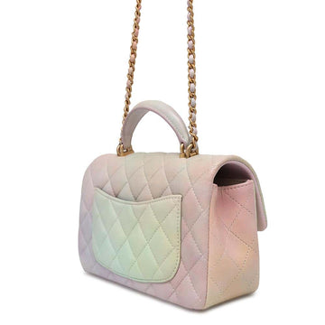 CHANEL Matelasse Gradation2awyChainShoulder MulticolorAS2431 Lambskin