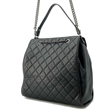 CHANEL CC Bucket 2wayBag Black Caviar Leather