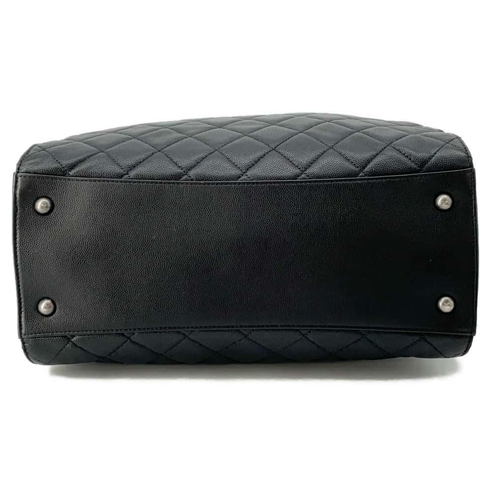 CHANEL CC Bucket 2wayBag Black Caviar Leather