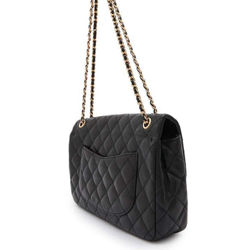 CHANEL Matelasse Single Flap ChainShoulder Bag BlackA94495 Lambskin