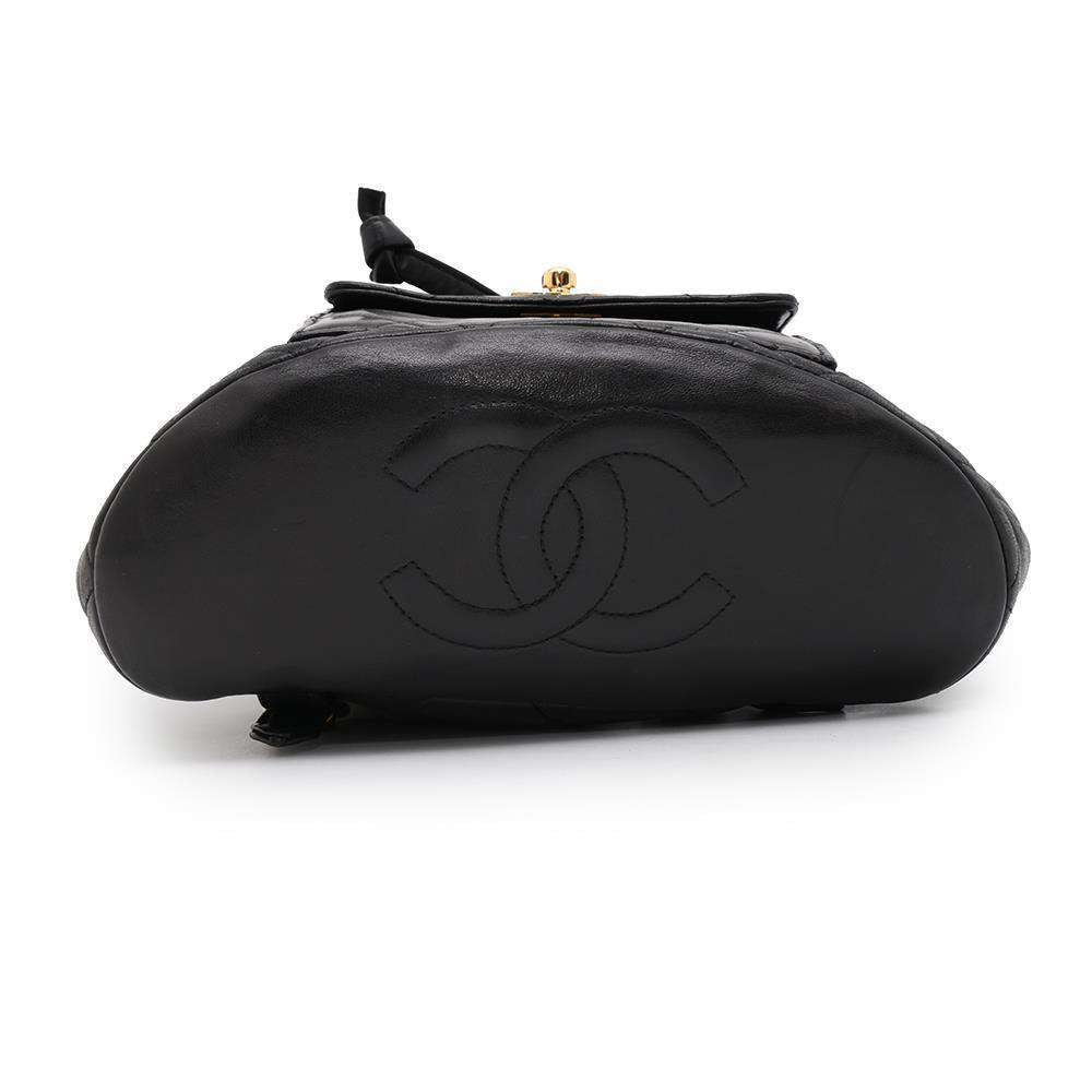 CHANEL Matelasse Backpack BlackA10177 Lambskin