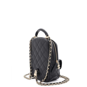 CHANEL Matelasse Backpack BlackAP3753 Lambskin
