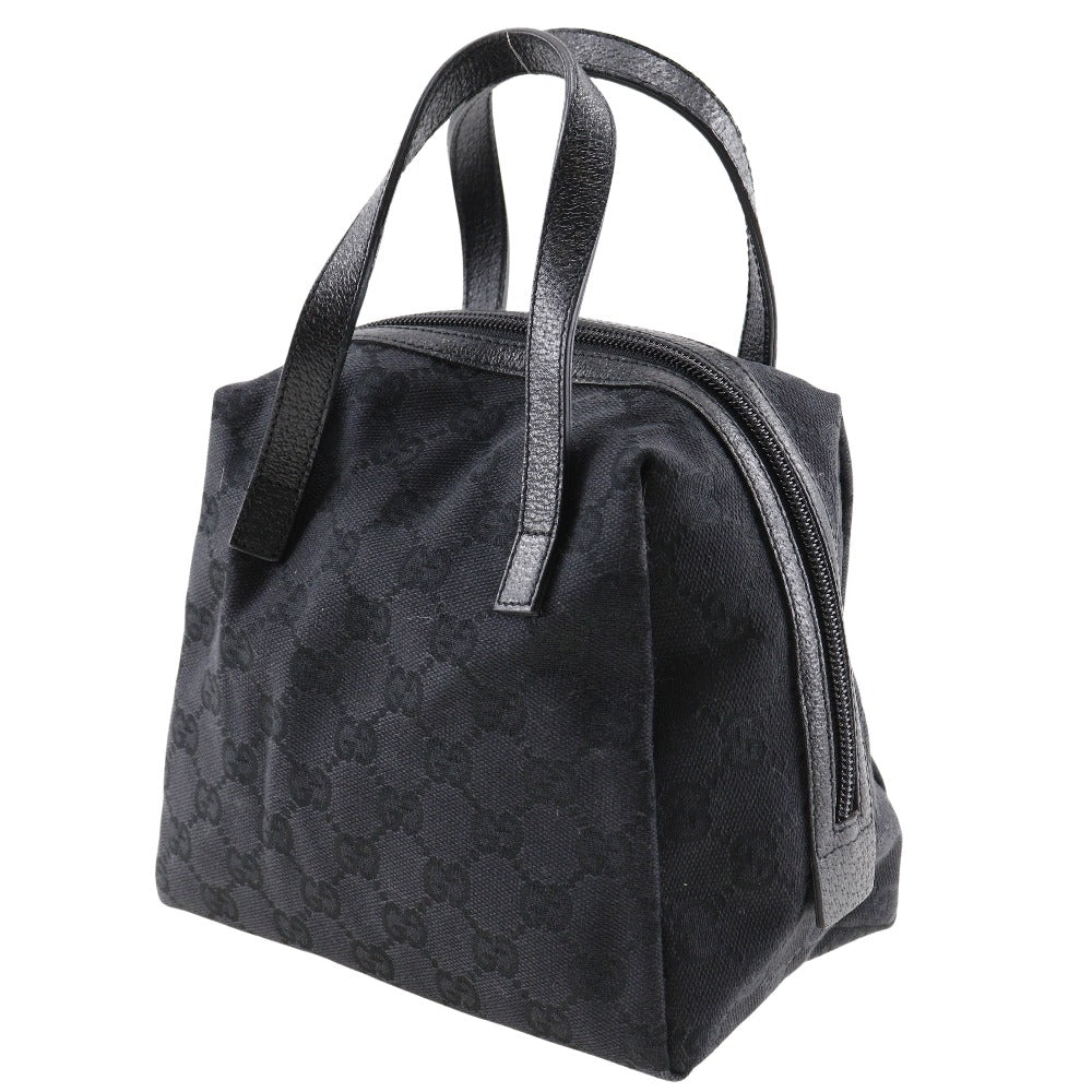 Gucci Gg Canvas Black Canvas Handbag