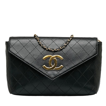 New 1:1 Rep Top Quality Chanel Deca-Coco Chain houlder Bag Black Gold Leather Lady Chanel