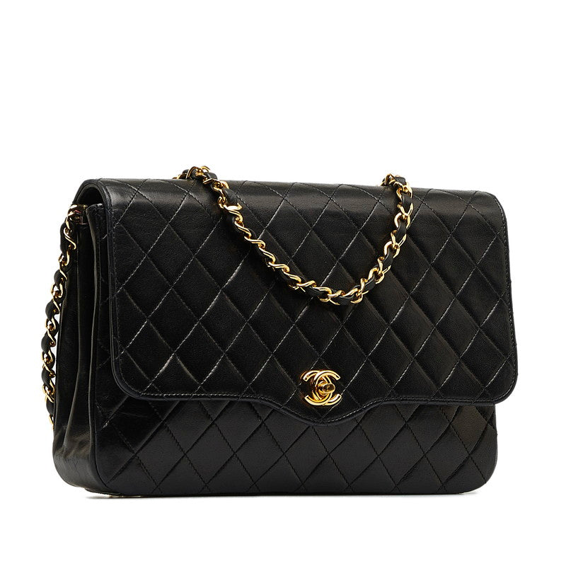 New 1:1 Rep Top Quality Chanel Mattress ingle Chain Shoulder Bag Black Gold   Chanel