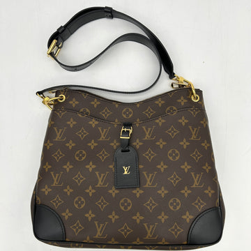 Louis Vuitton Monogram Odeon MM Brown Shoulder Bag Medium