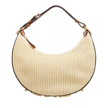 Fendigraphy Small Raffia Bag Alchemy