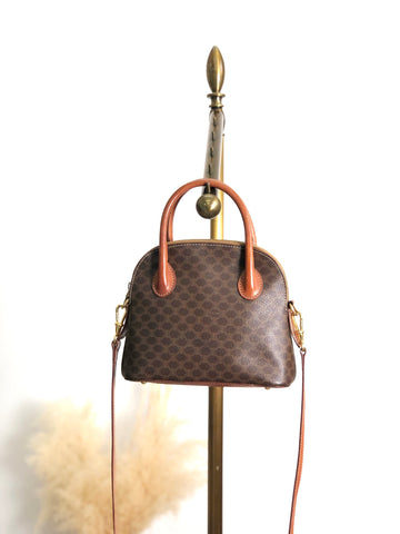 CELINE Macadam Two-way Handbag Shoulder bag Brown New 1:1 764h73