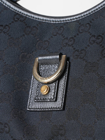Gucci GG Supreme Monogram Embroidered Courier Suitcase