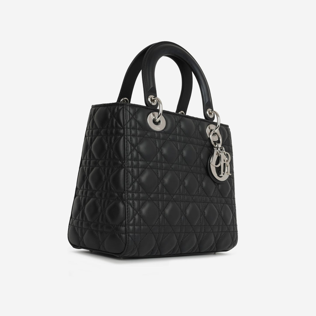 Dior - Lady Dior - Black Cannage Lambskin CGHW - 2020 -