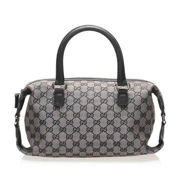 Gucci GG Canvas Handbag Gray