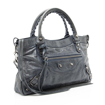 Balenciaga Agneau Arena Classic First Satchel (SHF-23197)