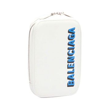Balenciaga Logo Leather Messenger Bag (SHG-xPeXlB)