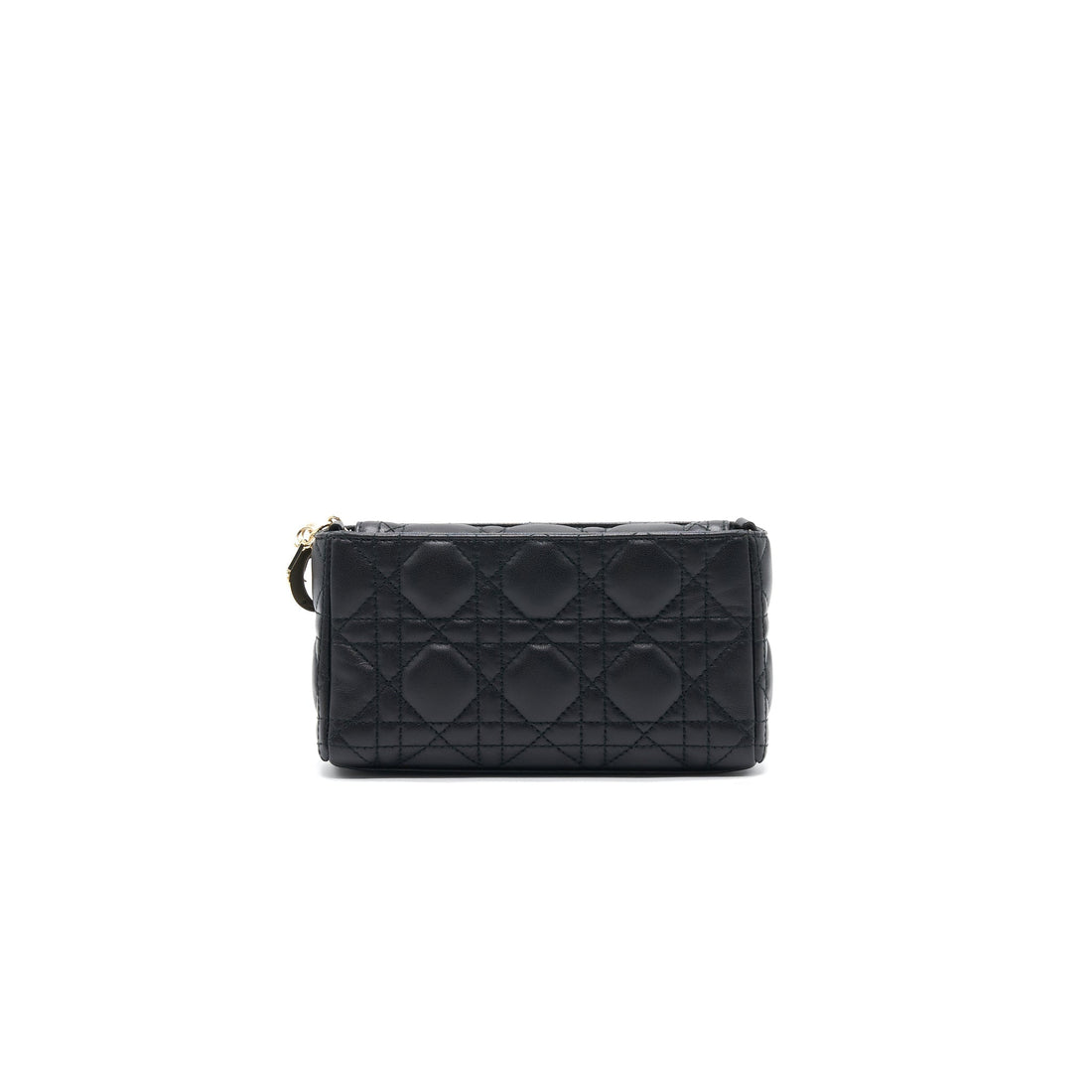 Top quality Dior Leather Mini crossbody Chain Bag Black