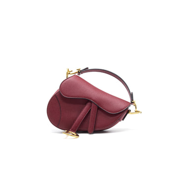 Top quality Dior Mini Saddle Red