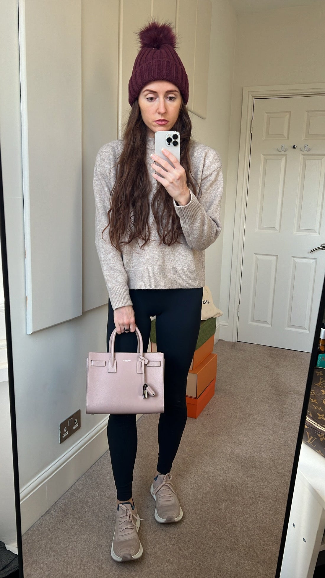 Yves Saint Laurent (YSL) Pink Sac De Jour Baby