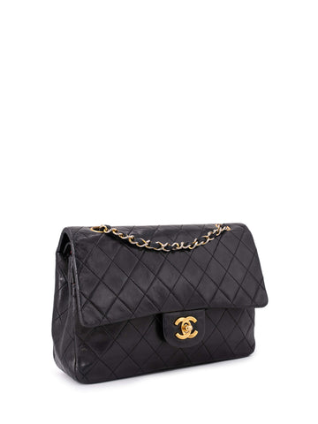Top Quality Chanel Quilted Medium Double Flap Bag Black