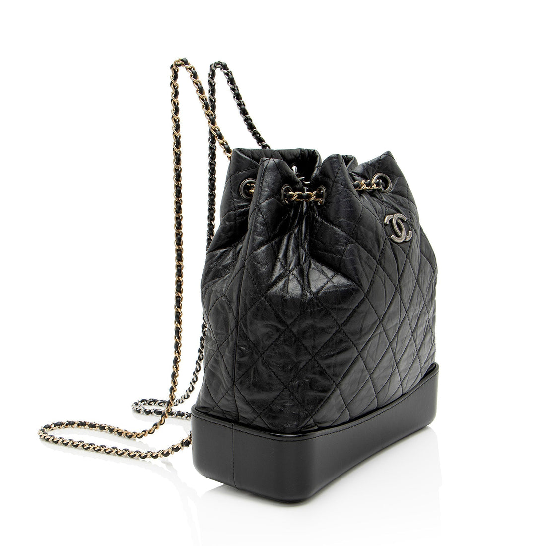 Top Quality Chanel Aged Calfskin Gabrielle Backpack (SHF-M5X3Nt)