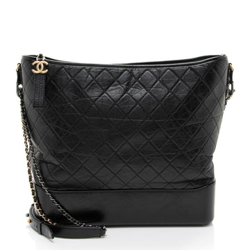 Top Quality Chanel Aged Calfskin Gabrielle Maxi Hobo (SHF-oCMkLw)