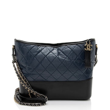 Top Quality Chanel Aged Calfskin Gabrielle Medium Hobo (SHF-xfghPP)