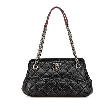 Top Quality Chanel Aged Calfskin Portobello Bowler Bag (SHG-Y0aquV)