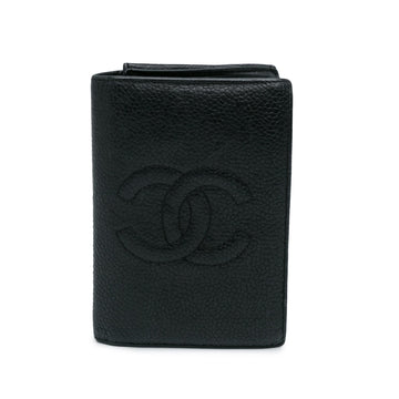 Top Quality Chanel CC Caviar Bi Fold Card Holder (SHG-GcMVGD)